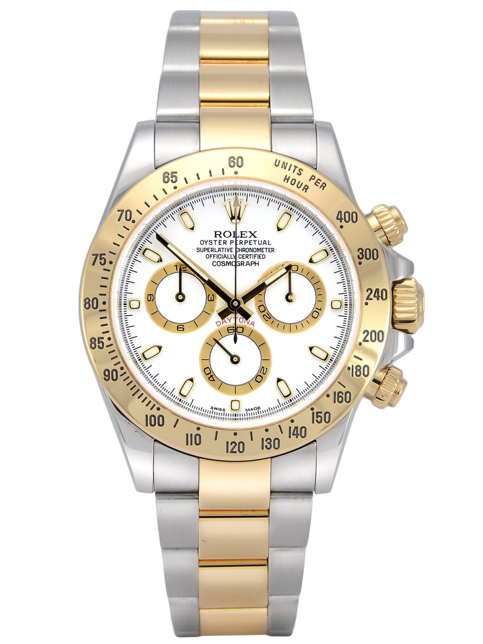 Rolex Steel and Yellow Gold Daytona