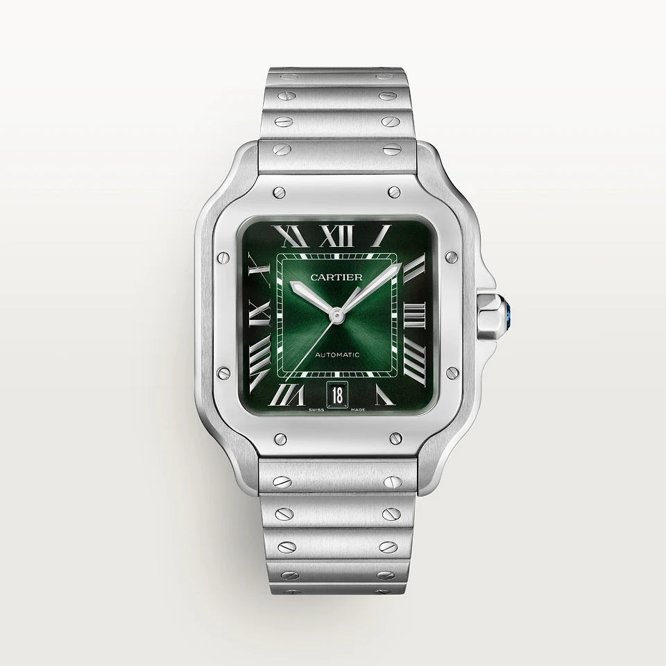 Santos De Cartier Large Green dial