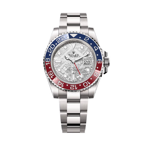 Rolex White Gold GMT-Master II Pepsi Meteorite dial