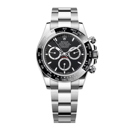 Rolex Stainless Steel Daytona Black dial