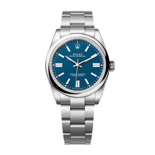 Rolex Oyster Perpetual 41 Med Blue dial