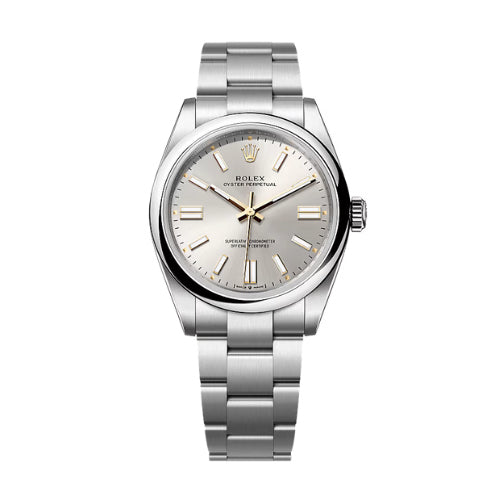 Rolex Oyster Perpetual 41 Silvered dial